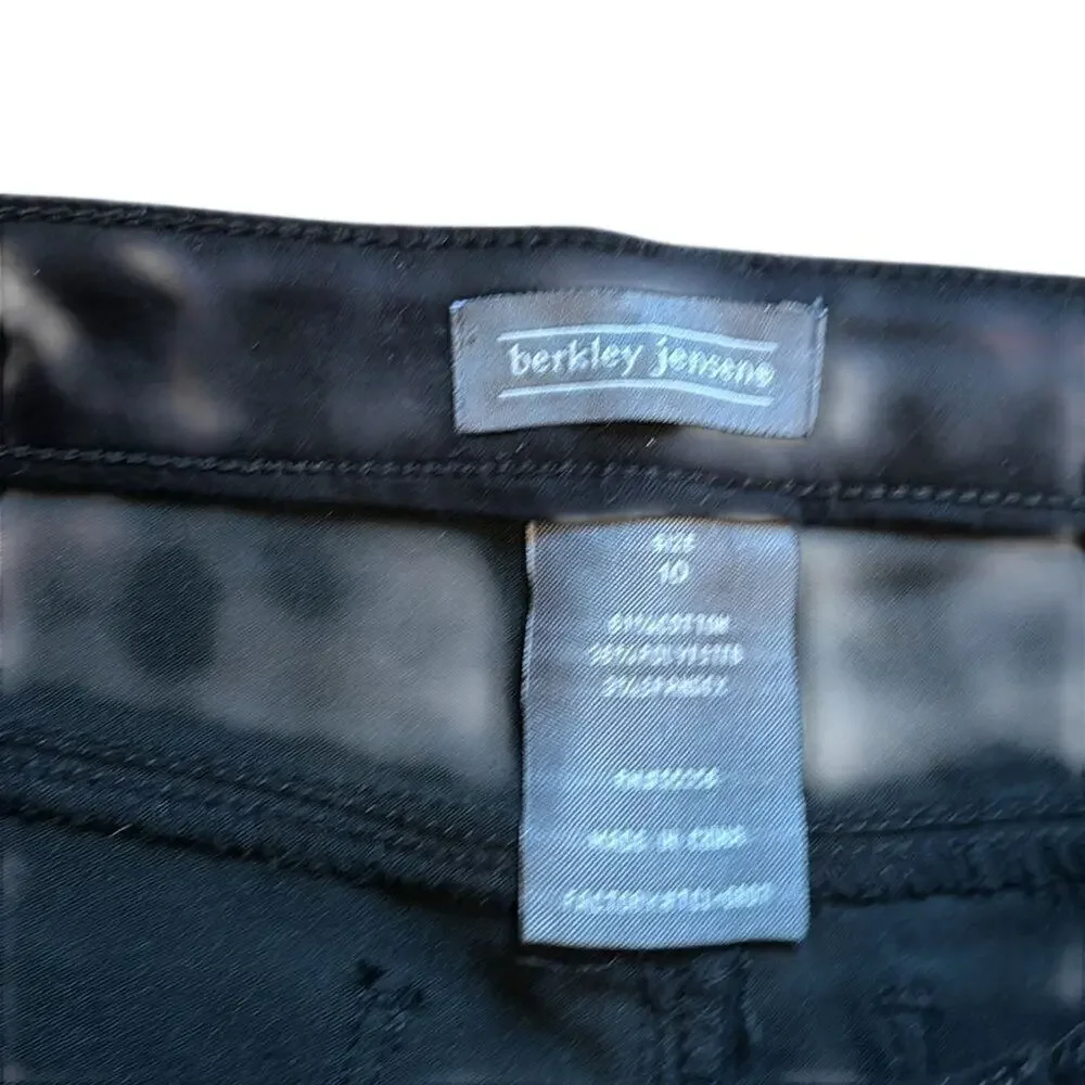 NWOT Berkeley Jensen Girl’s Black denim skinny jeans size 10